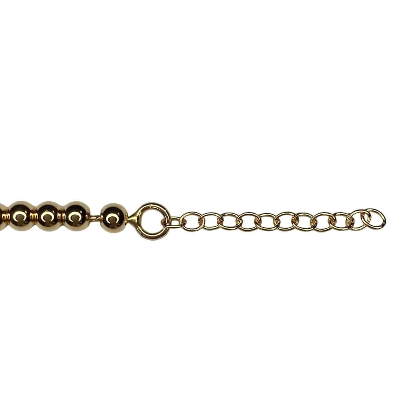 Tiffany & Co. goldplated heart on extra ball bracelet