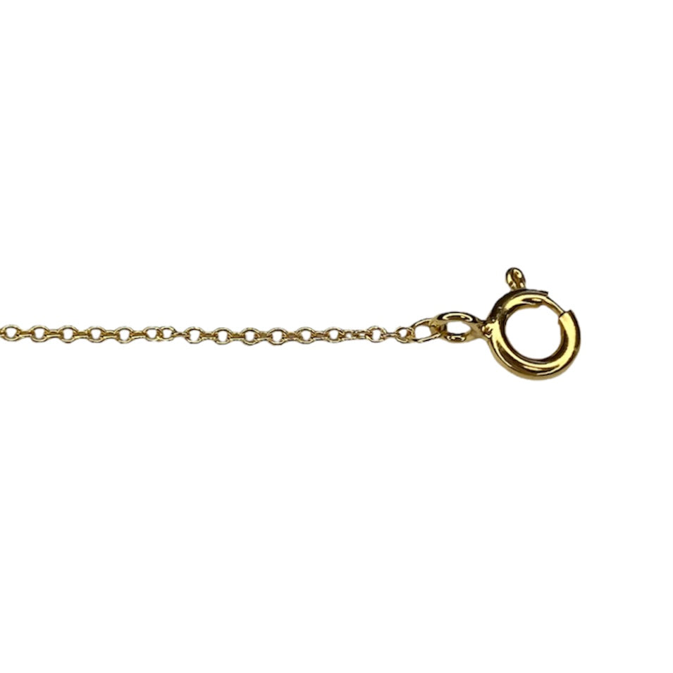 Tiffany & Co. goldplate heart on extra necklace