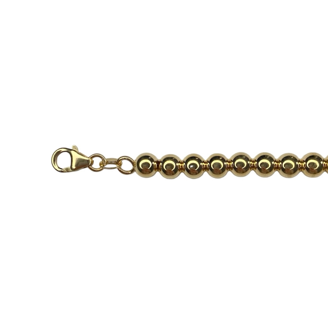 Tiffany & Co. goldplated heart on extra ball bracelet